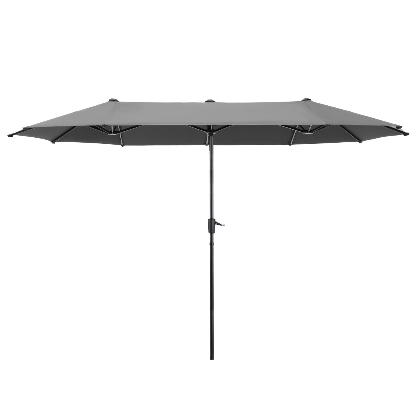 MAISON ARTS 13ft Double -Sided Patio Umbrella Extra Large with Crank