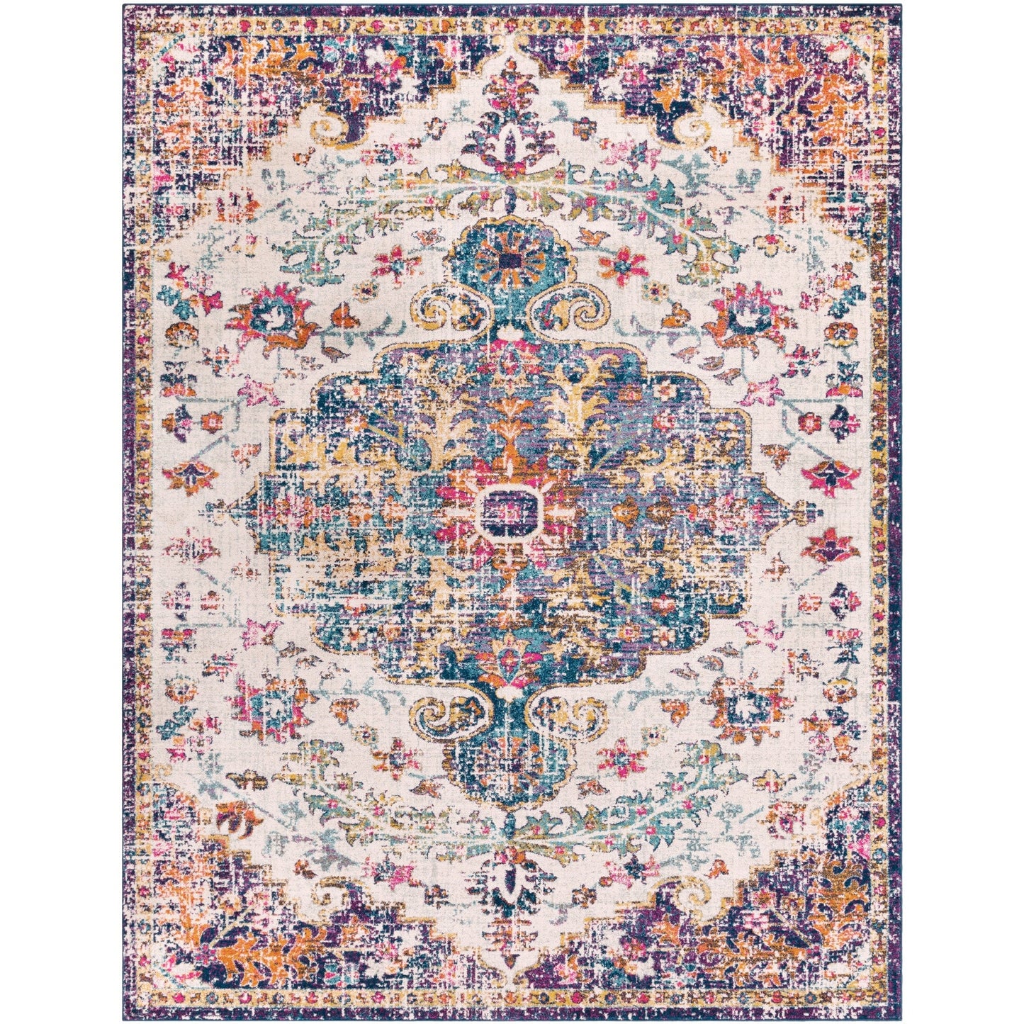 Livabliss Caressa Vintage Boho Area Rug