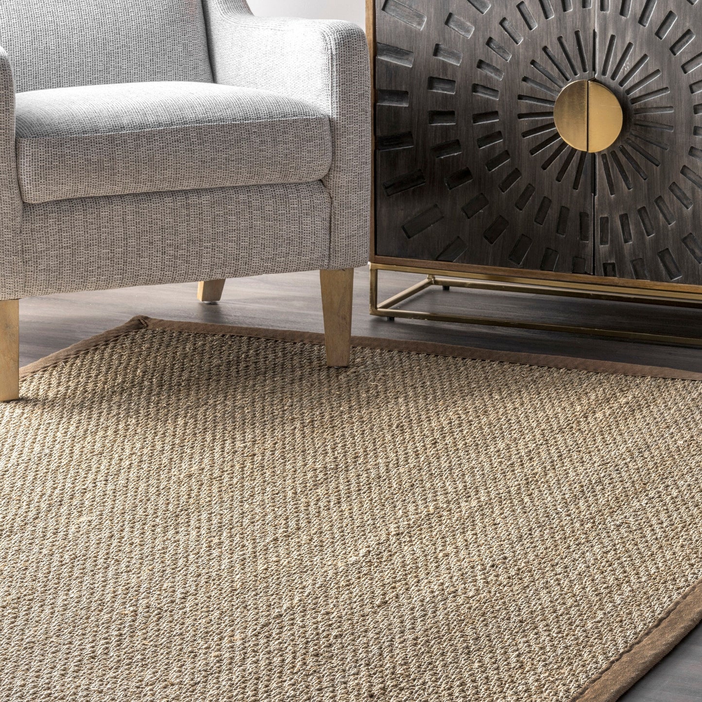 Nuloom Kiana Casual Seagrass Bordered Area Rug