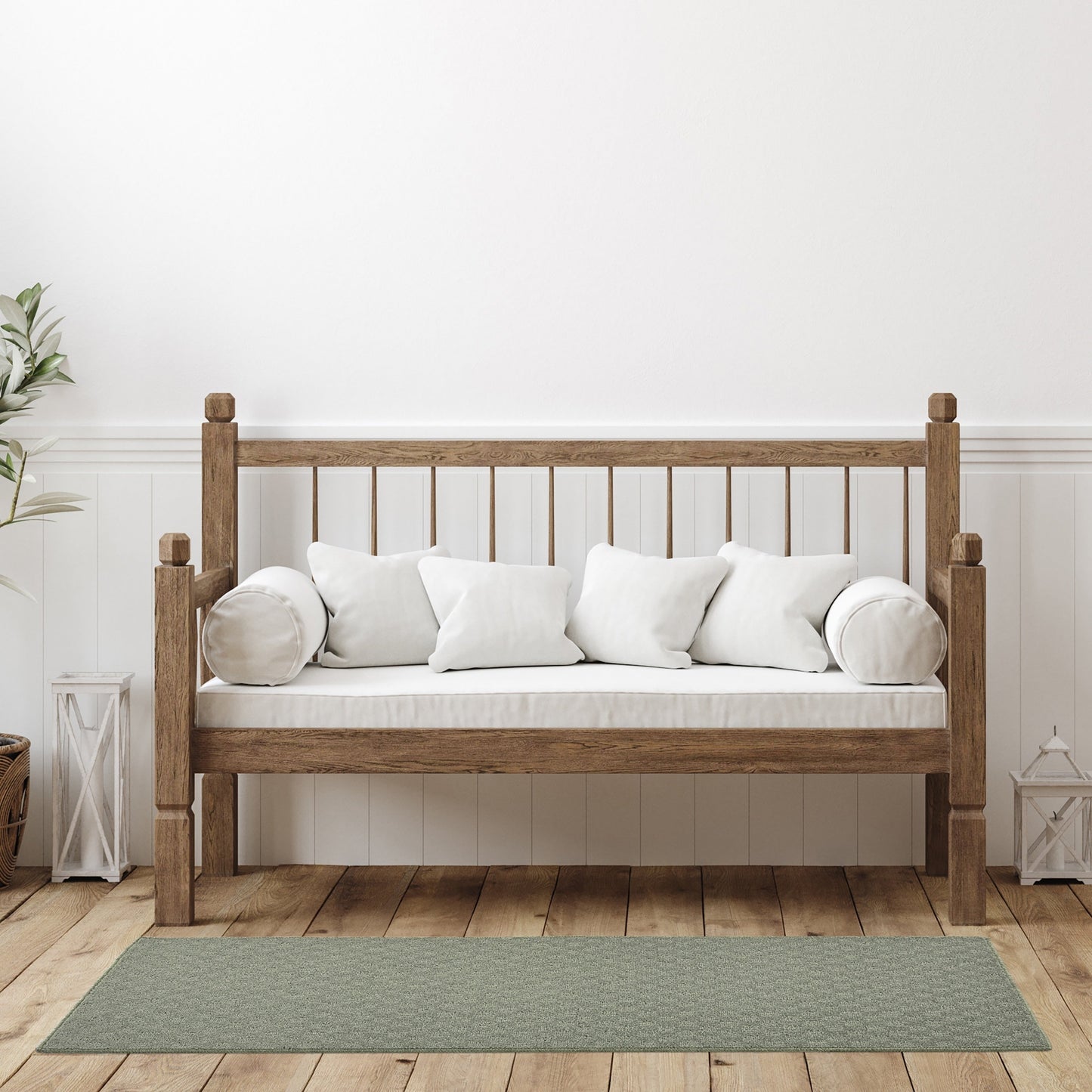 Garland Rug Medallion Solid Indoor Rug