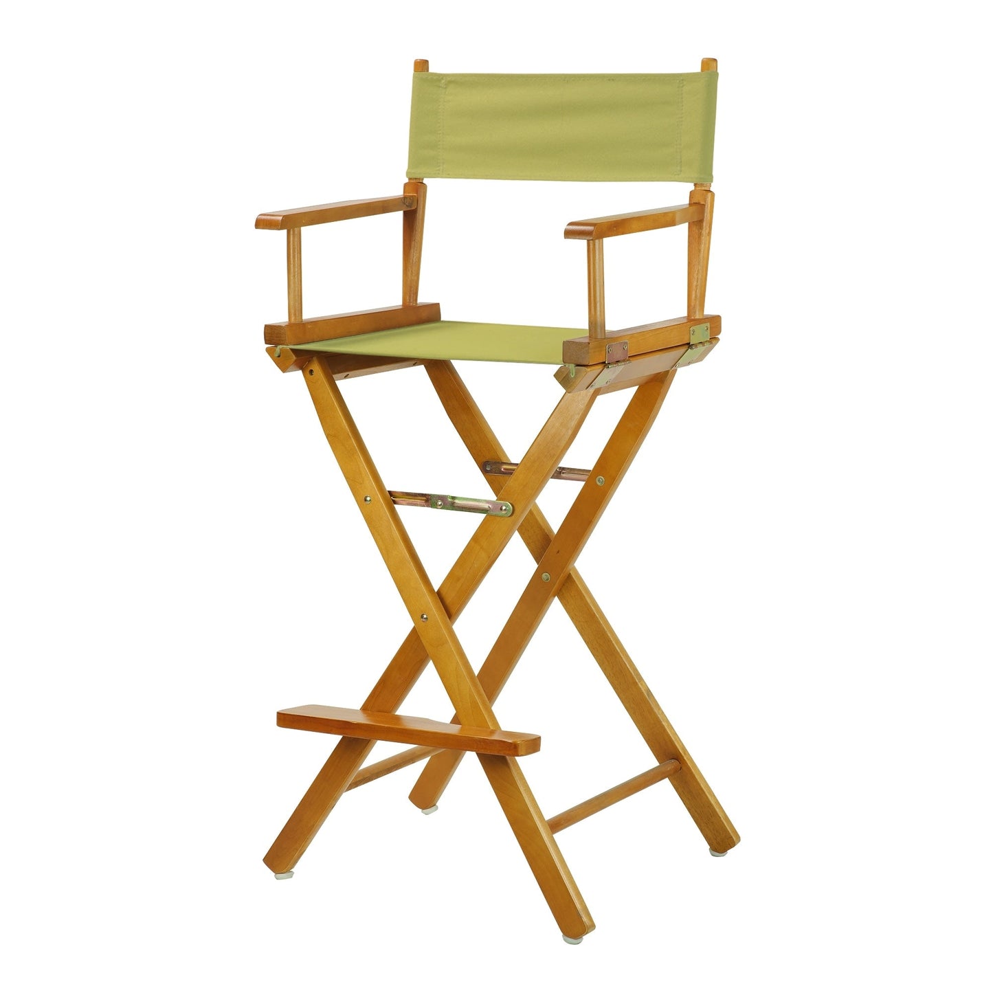 Honey Oak Frame 30-inch Director's Chair