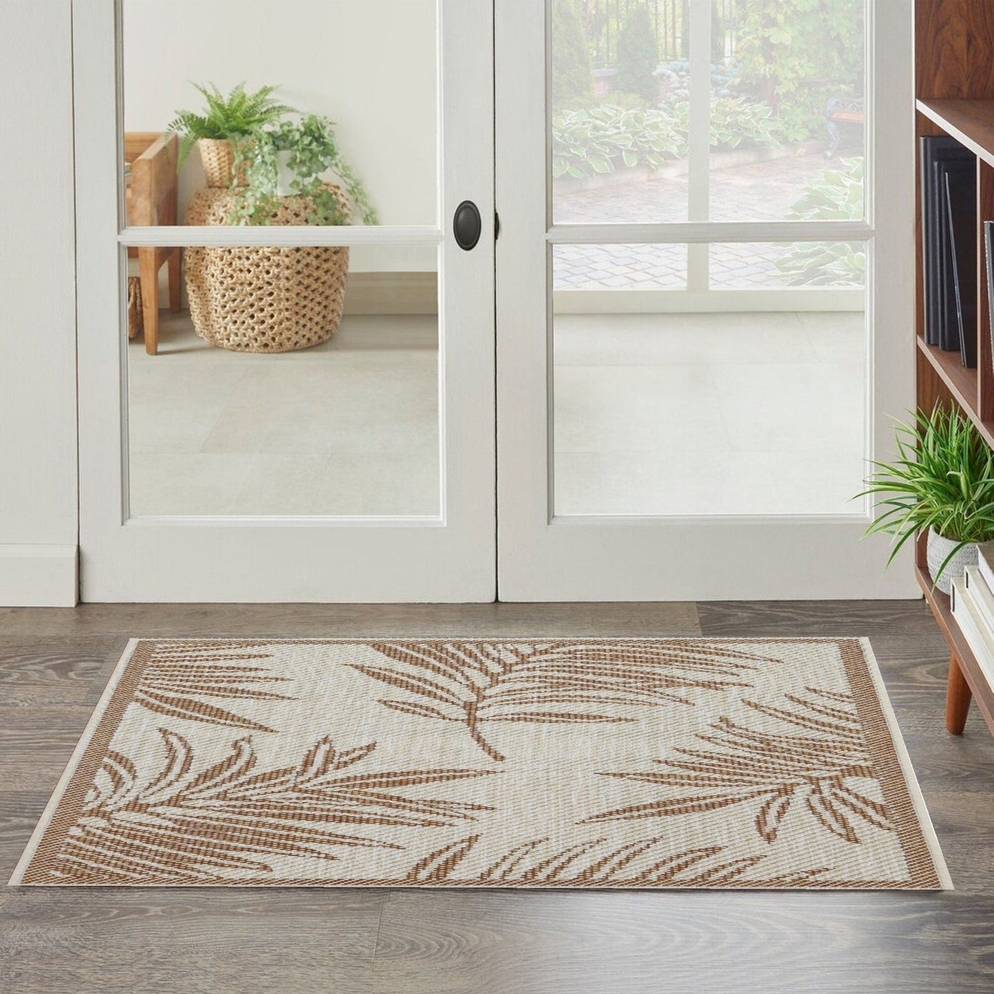 Indoor/Outdoor Area Rug/ Runner/ Doormat -Machine Washable, Weather and UV Resistant-Waterproof-Liana