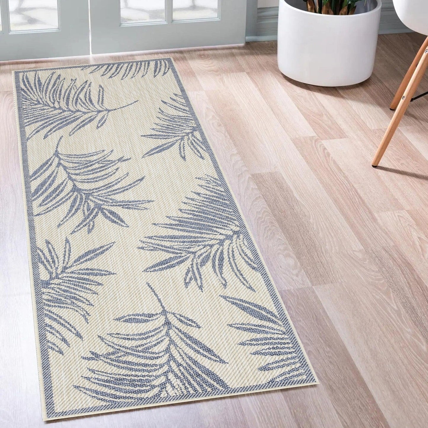 Indoor/Outdoor Area Rug/ Runner/ Doormat -Machine Washable, Weather and UV Resistant-Waterproof-Liana