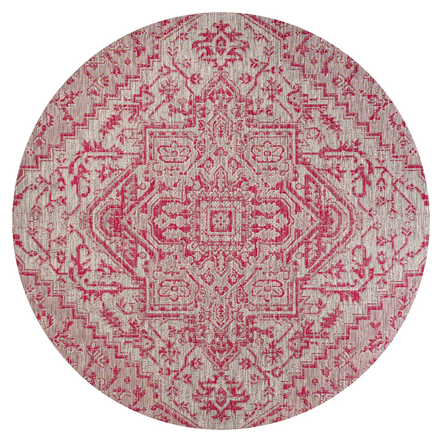 JONATHAN Y Charleston Medallion Indoor/Outdoor Area Rug