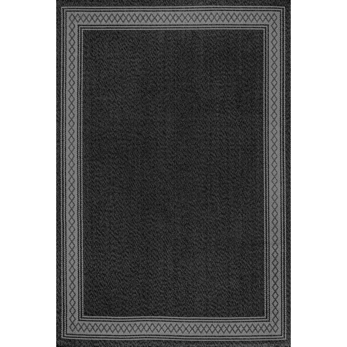 JONATHAN Y Havana Classic Diamond Border Indoor/Outdoor Area Rug