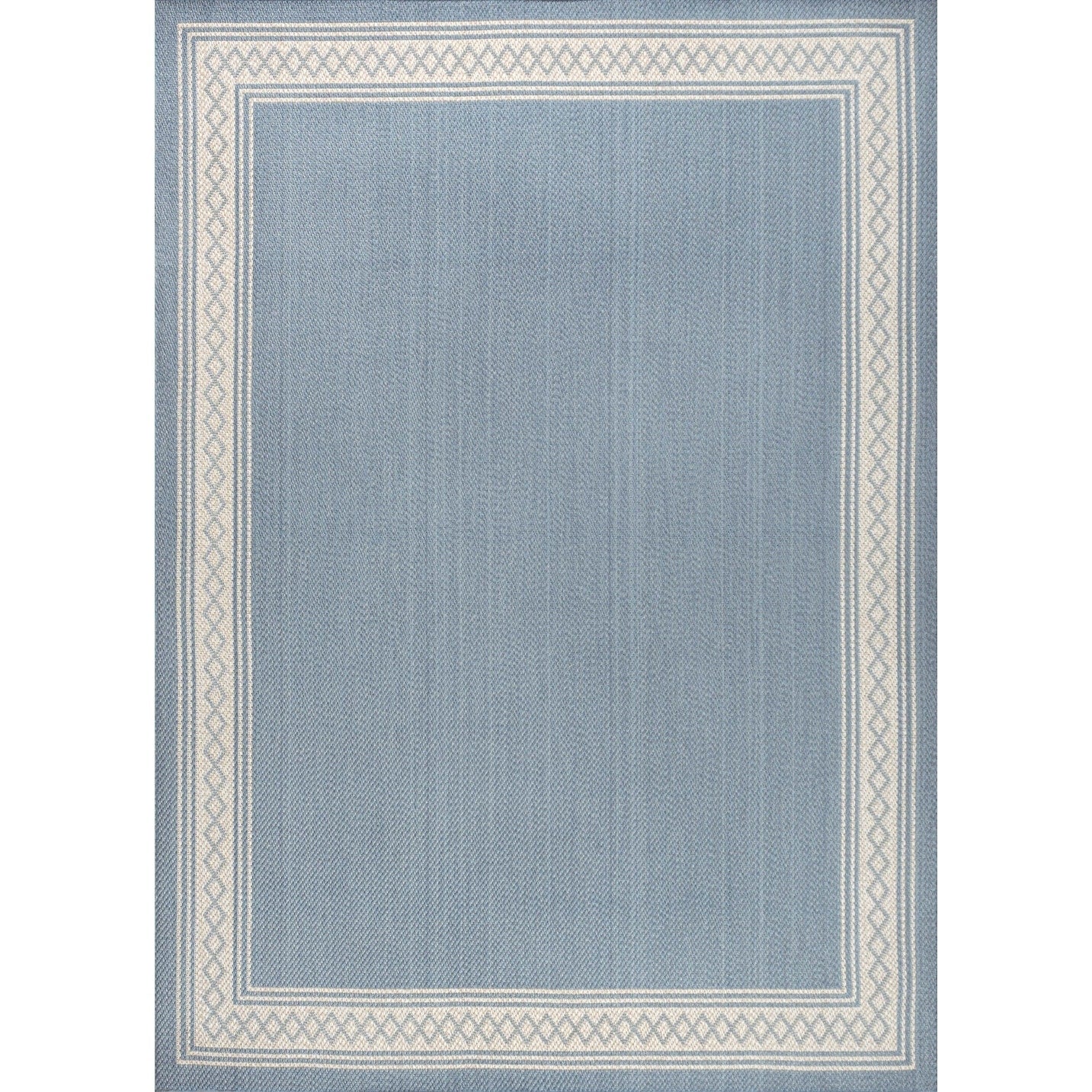 JONATHAN Y Havana Classic Diamond Border Indoor/Outdoor Area Rug