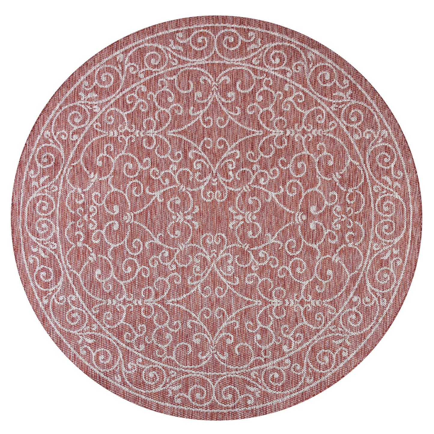 JONATHAN Y Filigree Textured Weave Indoor/Outdoor Area Rug