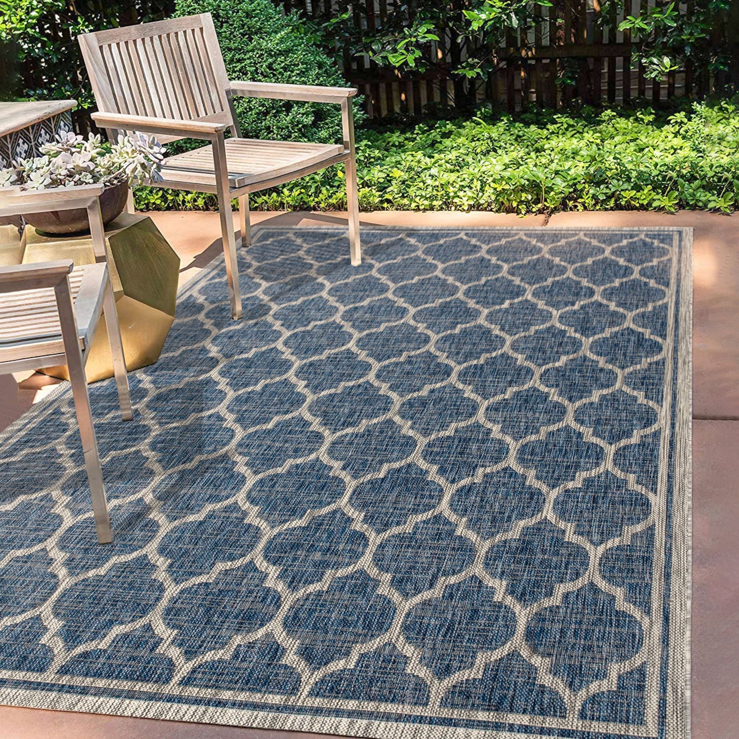 JONATHAN Y Zinnia Textured Weave Indoor/Outdoor Area Rug