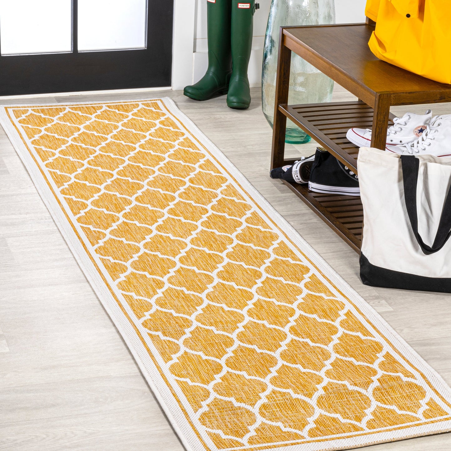 JONATHAN Y Zinnia Textured Weave Indoor/Outdoor Area Rug