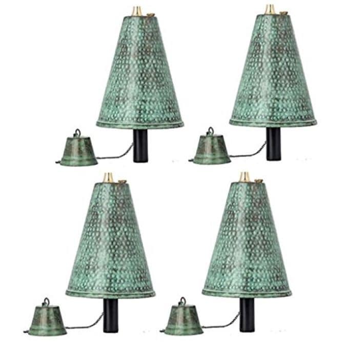 Large Hawaiian Cone Tiki Torch