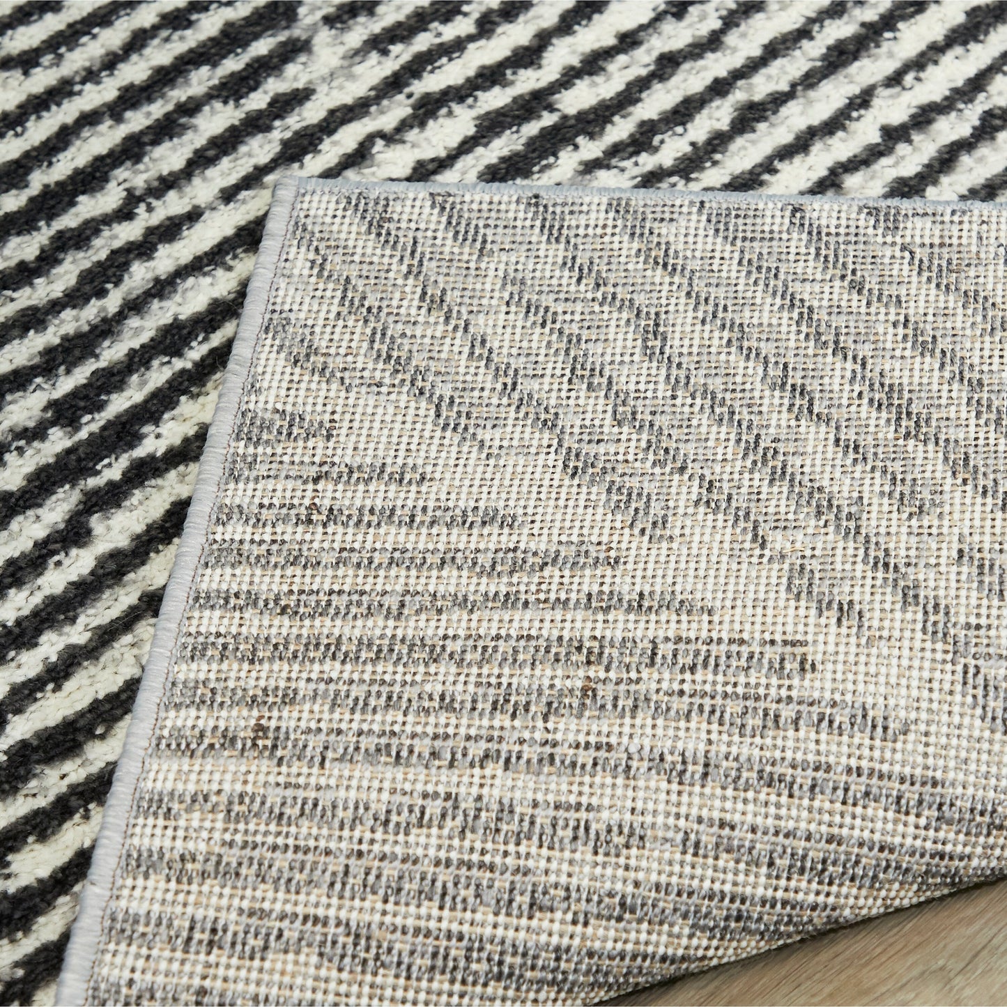 Larsen Modern Varied Stripes Area Rug