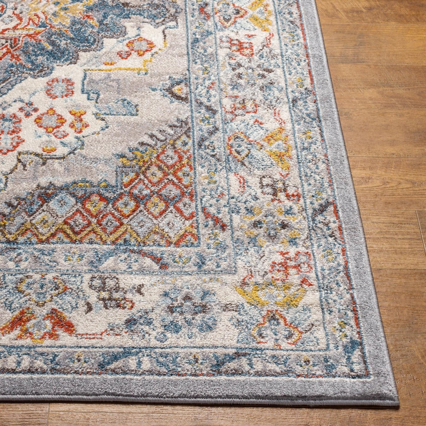 Livabliss Ankara Updated Traditional Medallion Area Rug