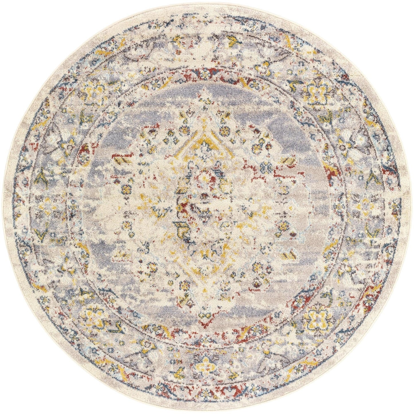 Livabliss Ankara Updated Traditional Medallion Area Rug