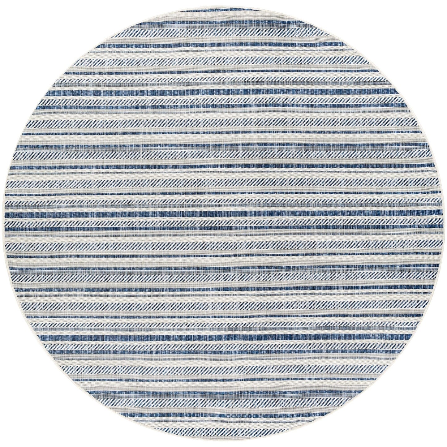 Livabliss Eagean Bohemian Stripe Outdoor Area Rug