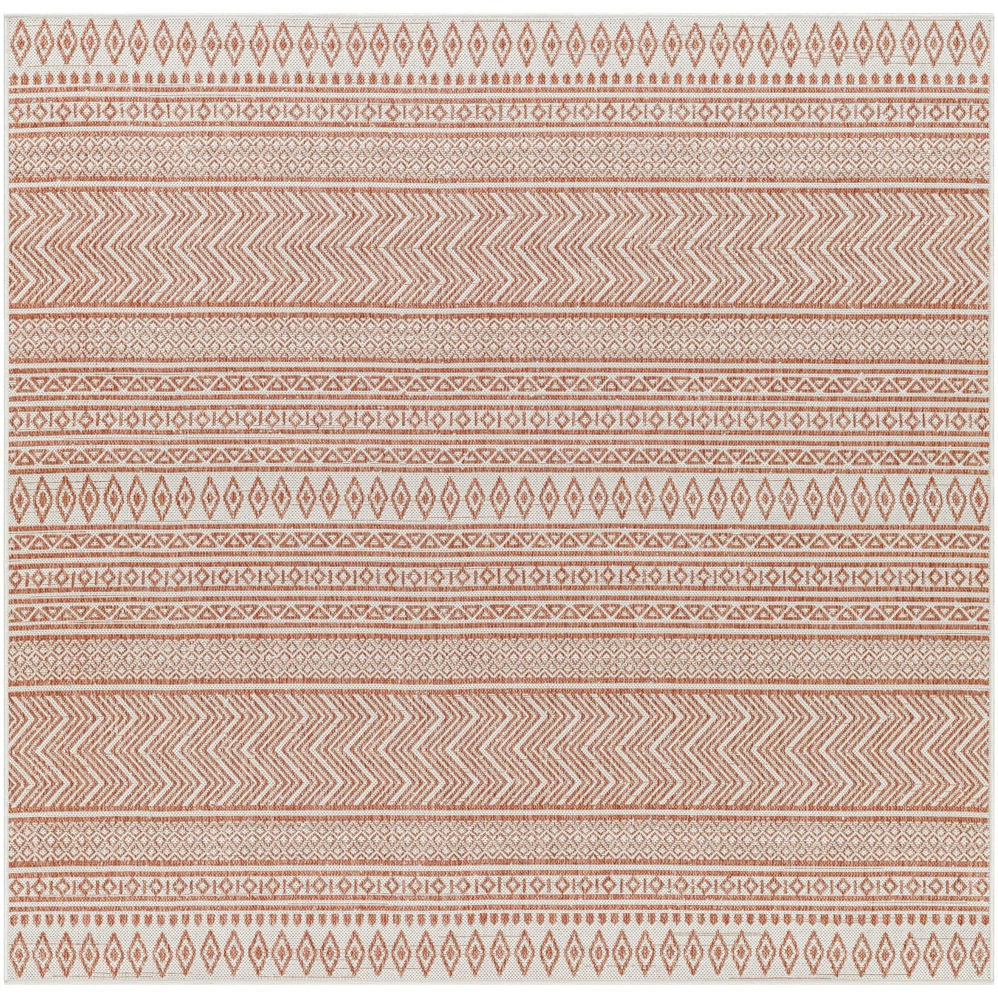 Livabliss Eagean Bohemian Tribal Outdoor Area Rug