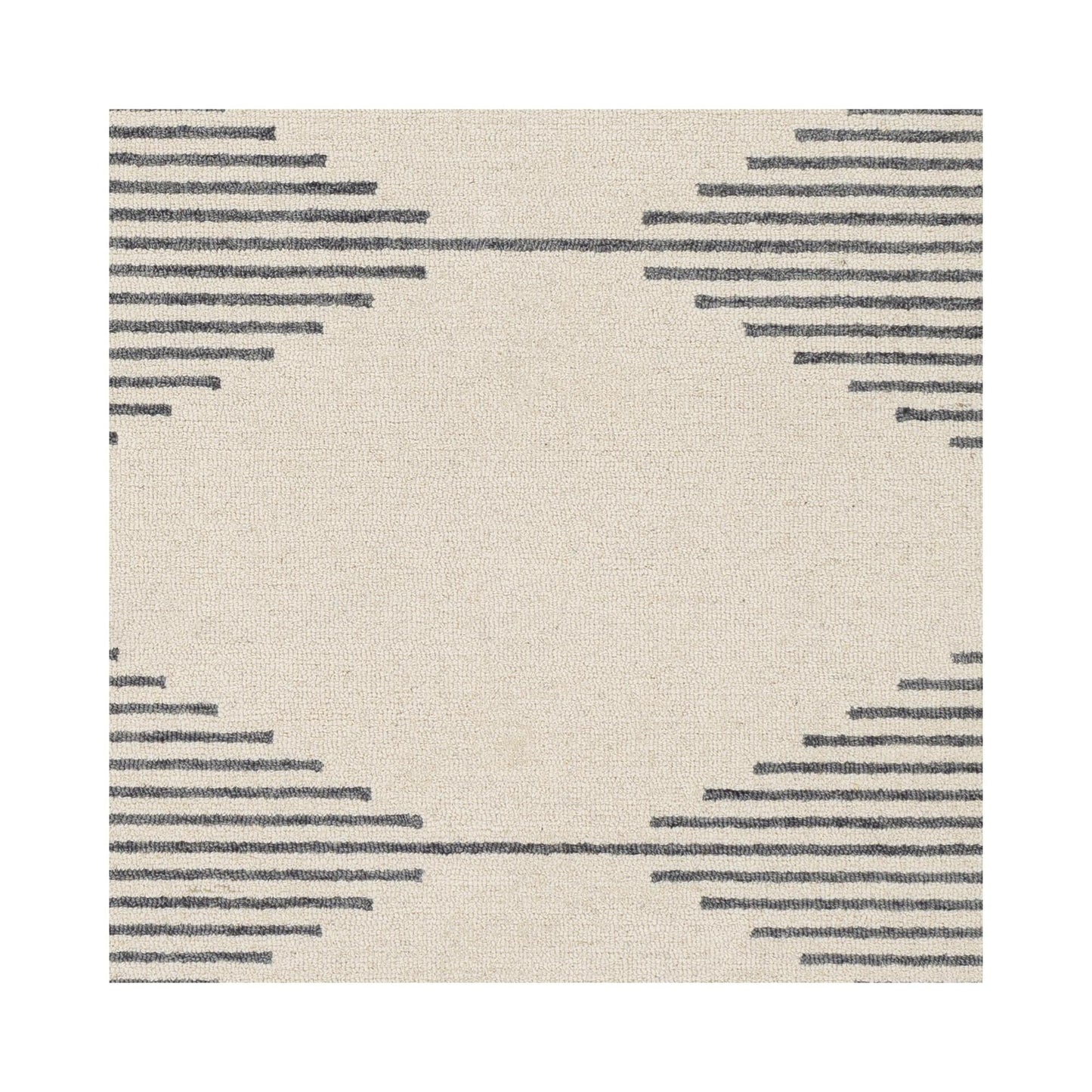 Livabliss Granada Minimalist Diamond Hand Tufted Area Rug