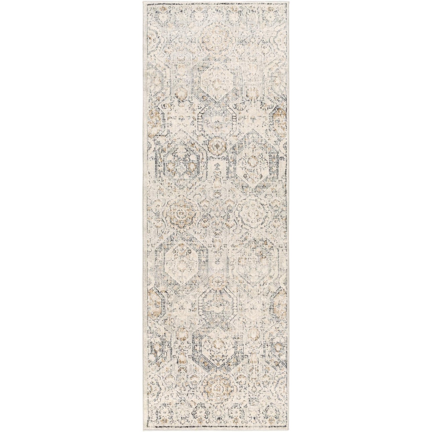 Livabliss Indigo Arts & Crafts Medallion Area Rug