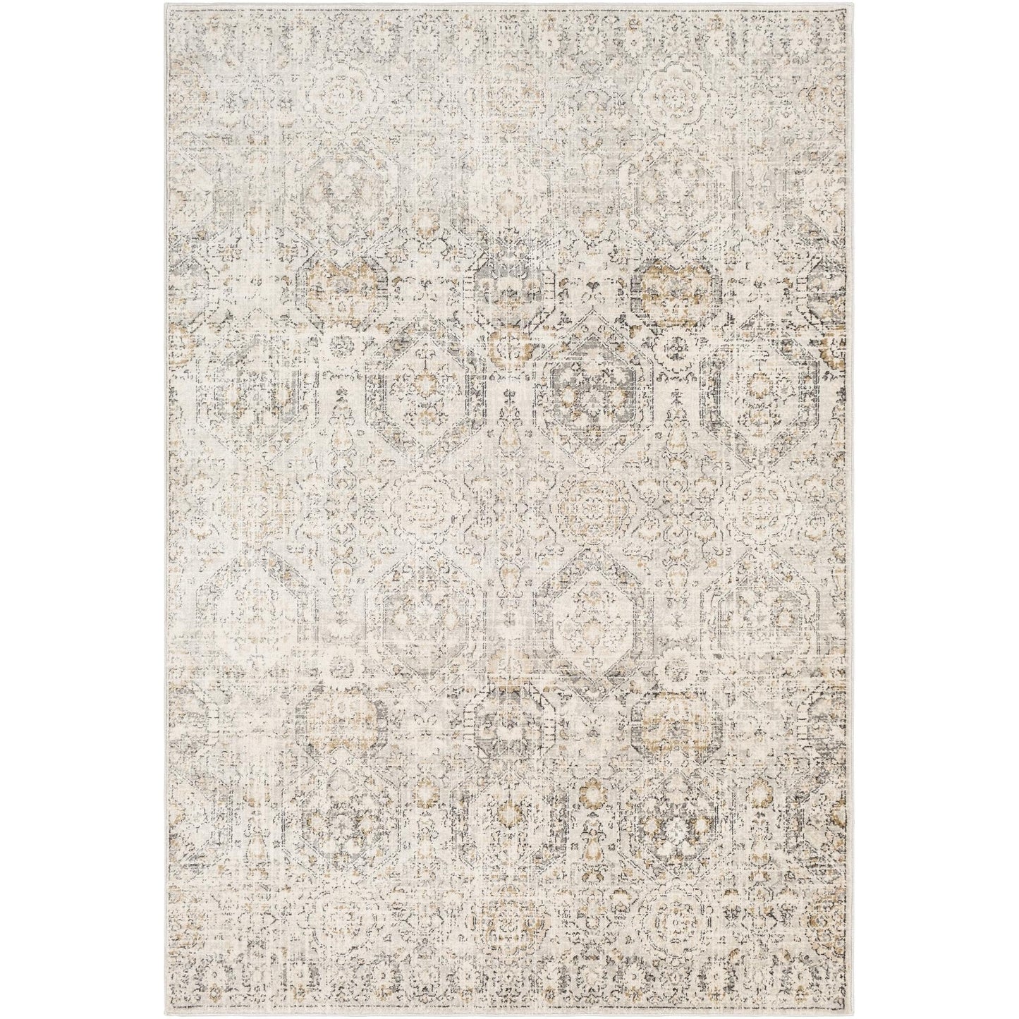 Livabliss Indigo Arts & Crafts Medallion Area Rug
