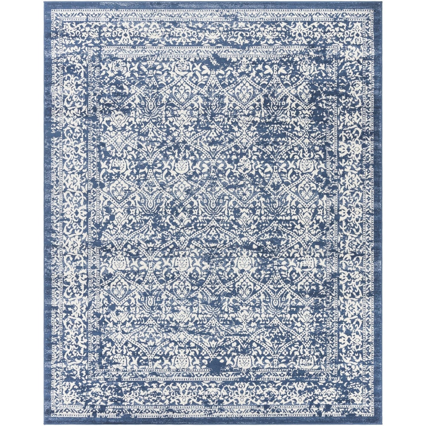 Livabliss Roma Distressed Medallion Area Rug