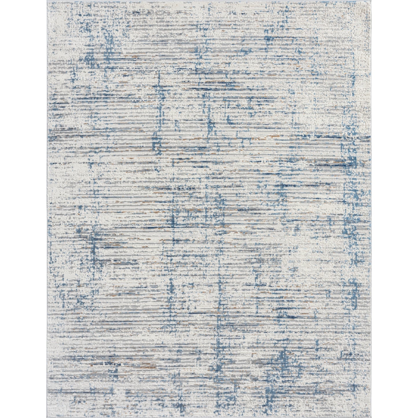 Lumina High-Low Pile Modern and Contemporary Abstract Strie Area Rug