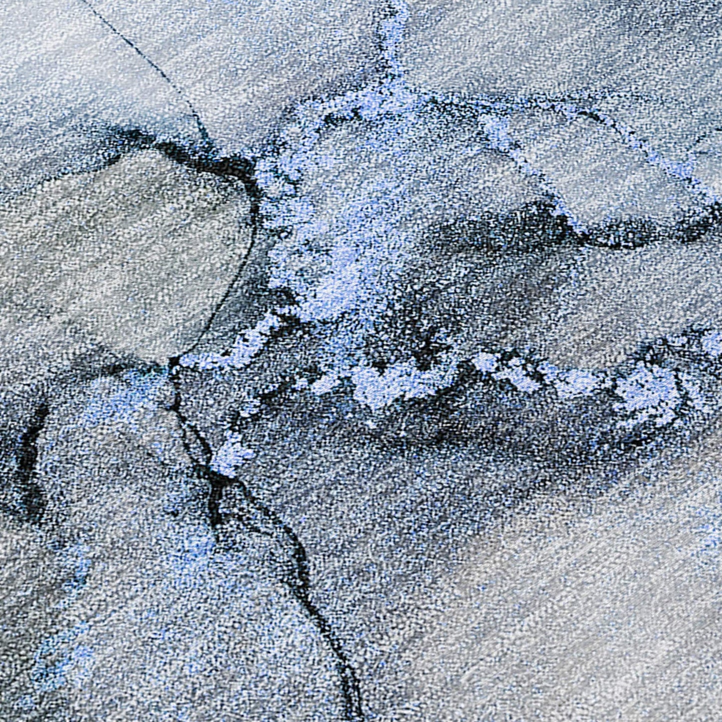 Machine Washable Indoor/ Outdoor Abstract Chantille Rug