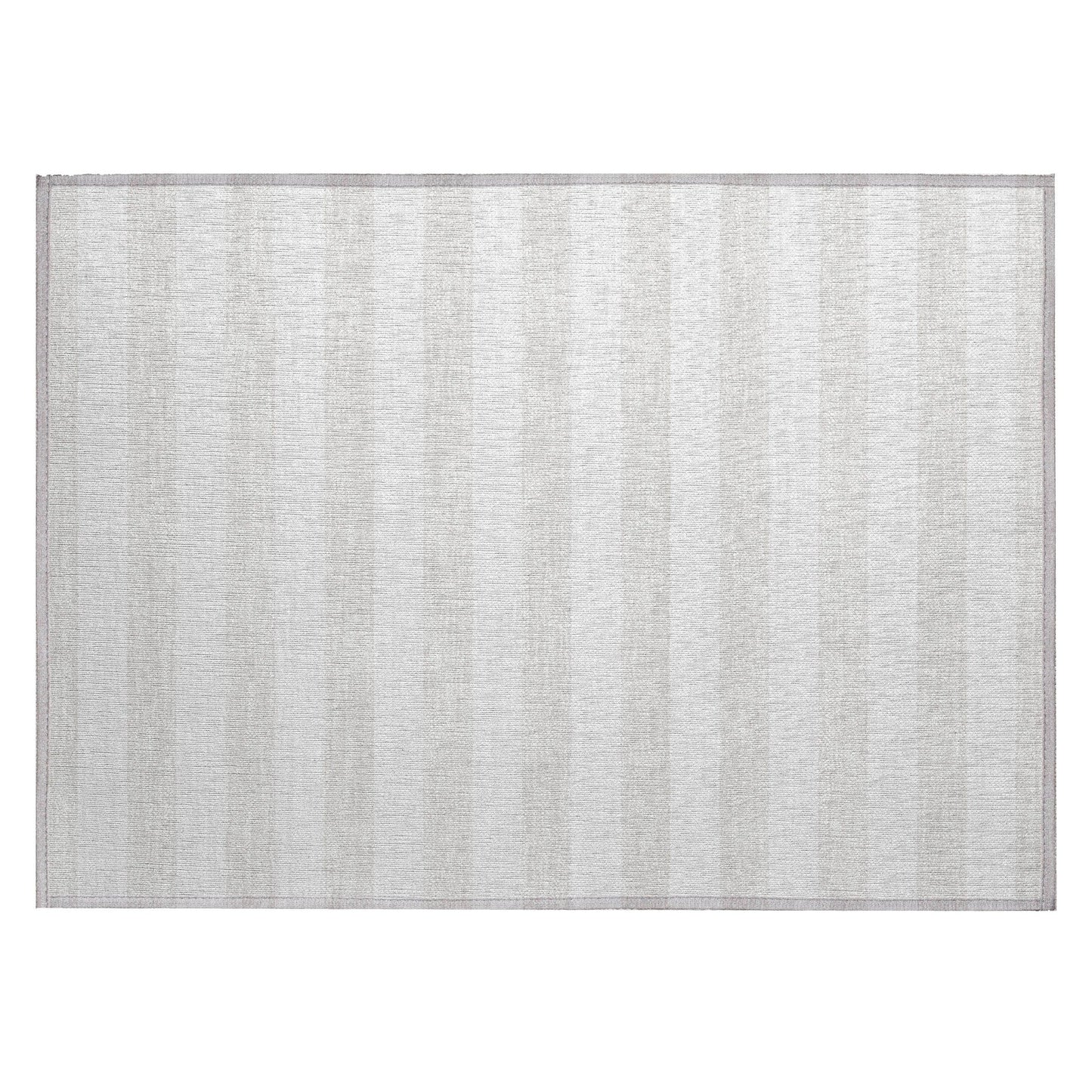Machine Washable Indoor/ Outdoor Cabana Stripe Chantille Rug