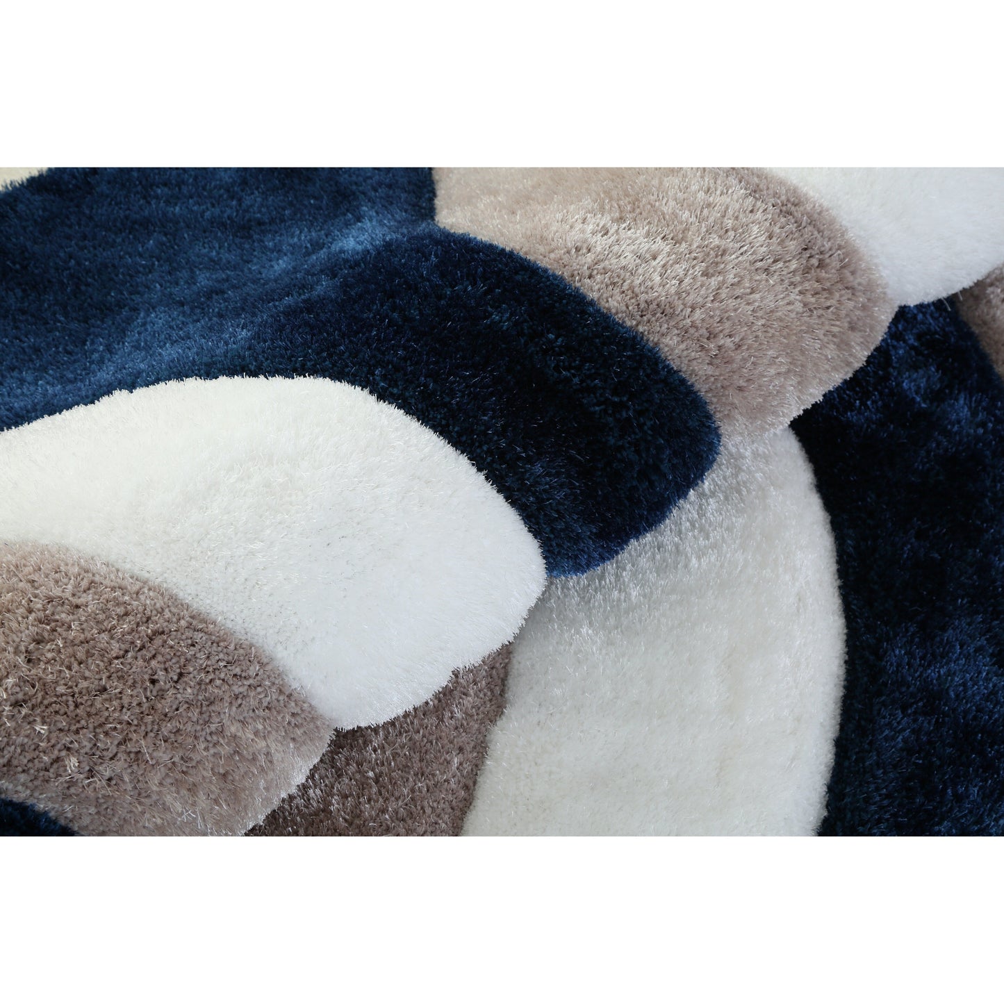 Mateos Shag Abstract Designed Area Rug