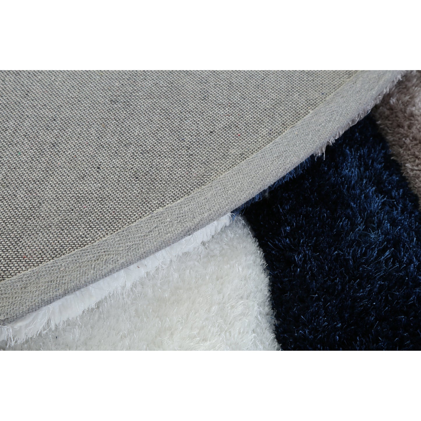Mateos Shag Abstract Designed Area Rug