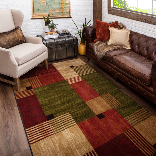 Mohawk Home Alliance Geometric Color Block Area Rug