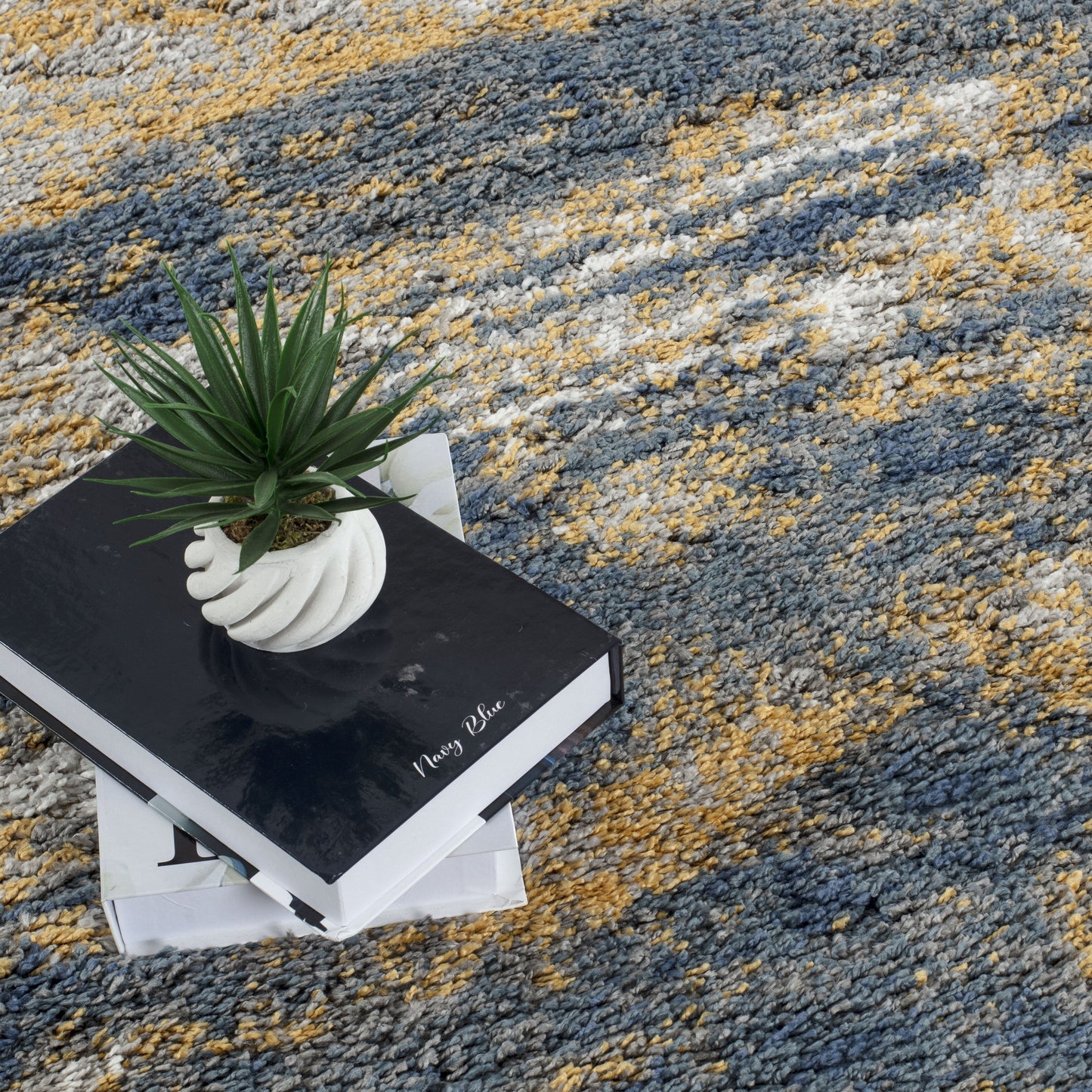 Noori Rug Lux Madison Abstract 2-Inch Shag Area Rug