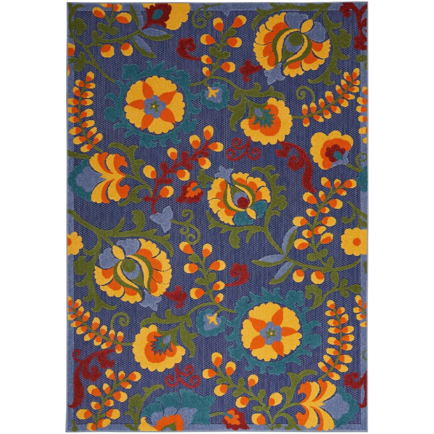 Nourison Alice Indoor/Outdoor Floral Area Rug