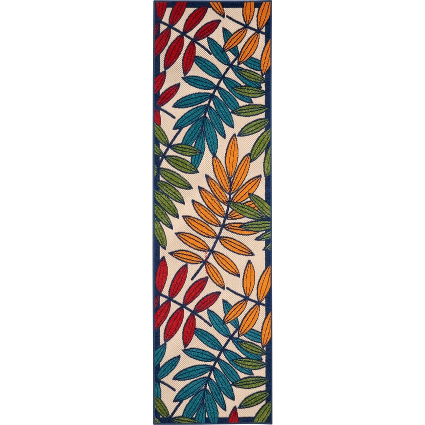 Nourison Alice Indoor/Outdoor Floral Area Rug