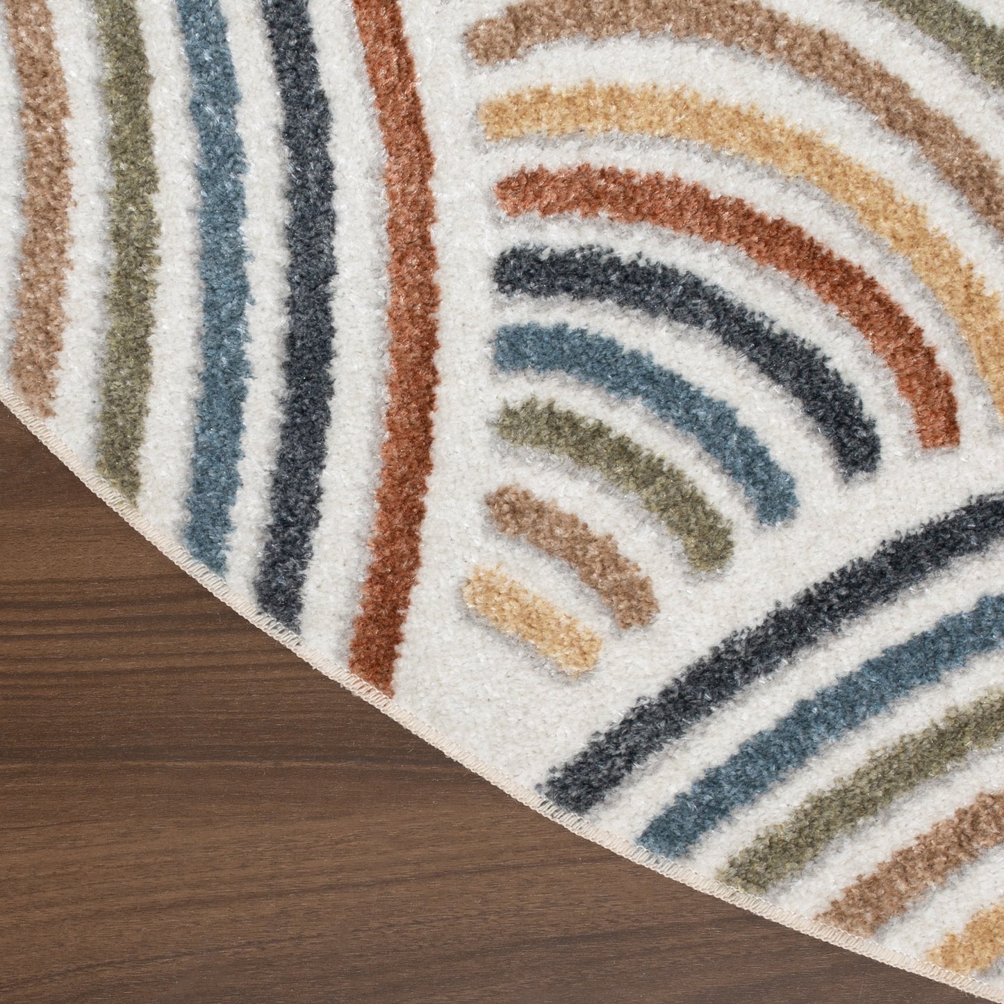 Nourison Astra Machine Washable All-over Design Area Rug