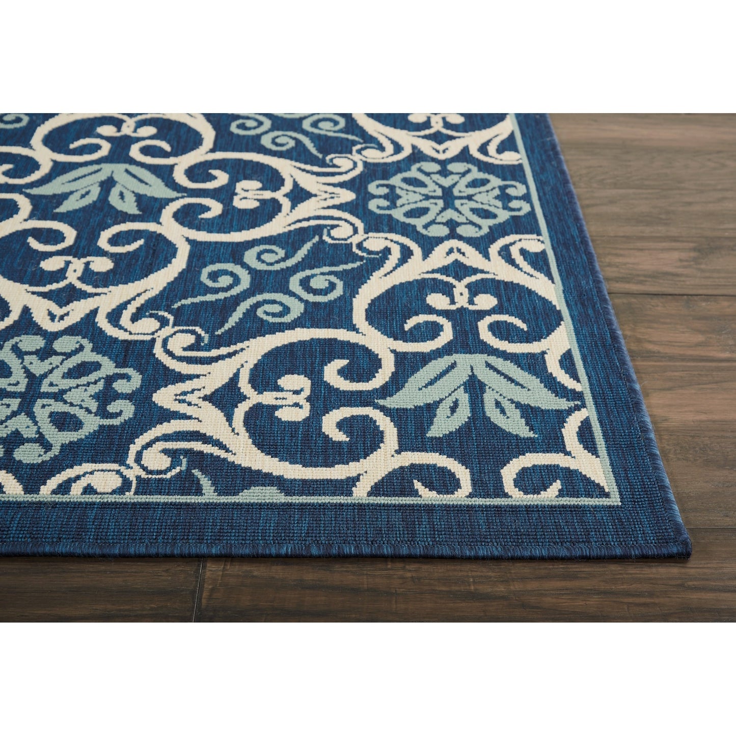 Nourison Caribbean Floral Geometric Indoor/Outdoor Area Rug