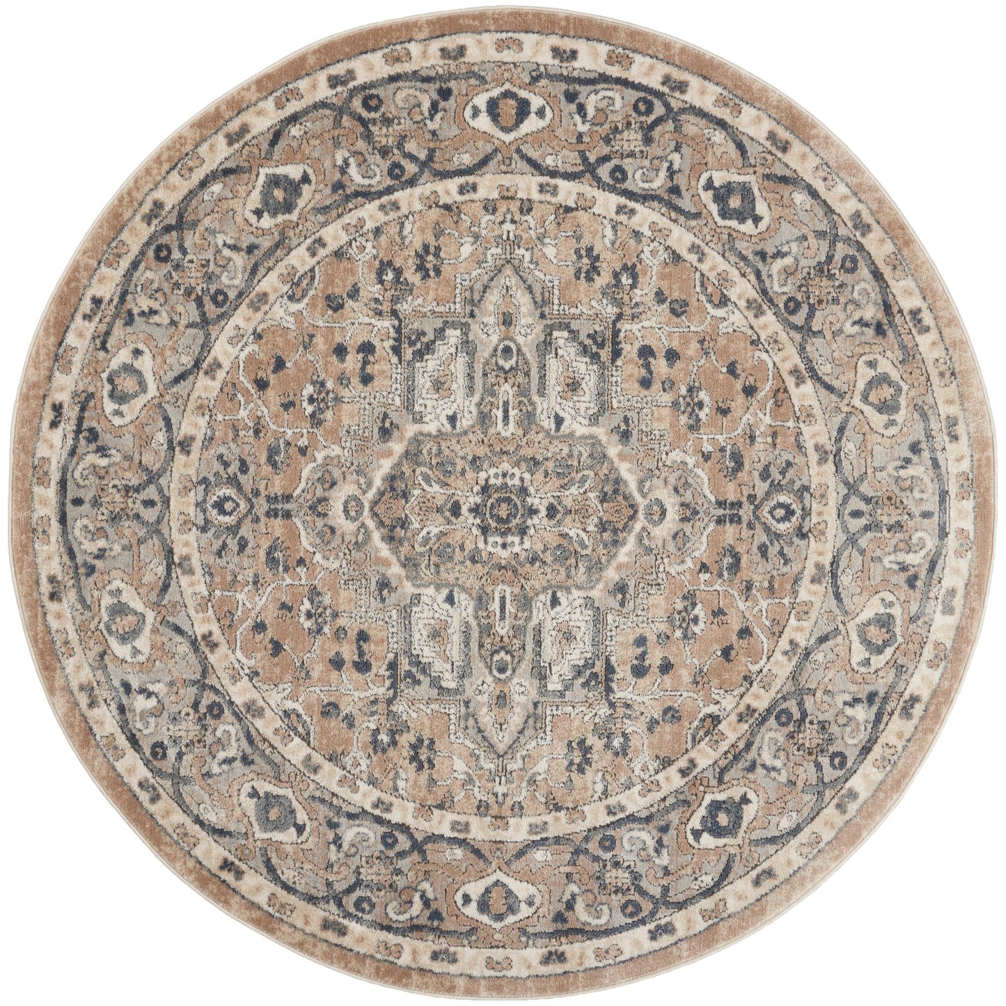 Nourison Concerto Classic Persian Medallion Area Rug.