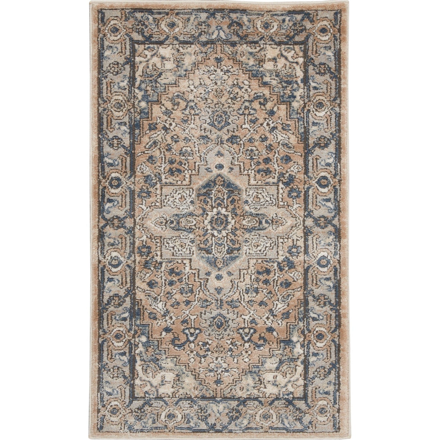 Nourison Concerto Classic Persian Medallion Area Rug.