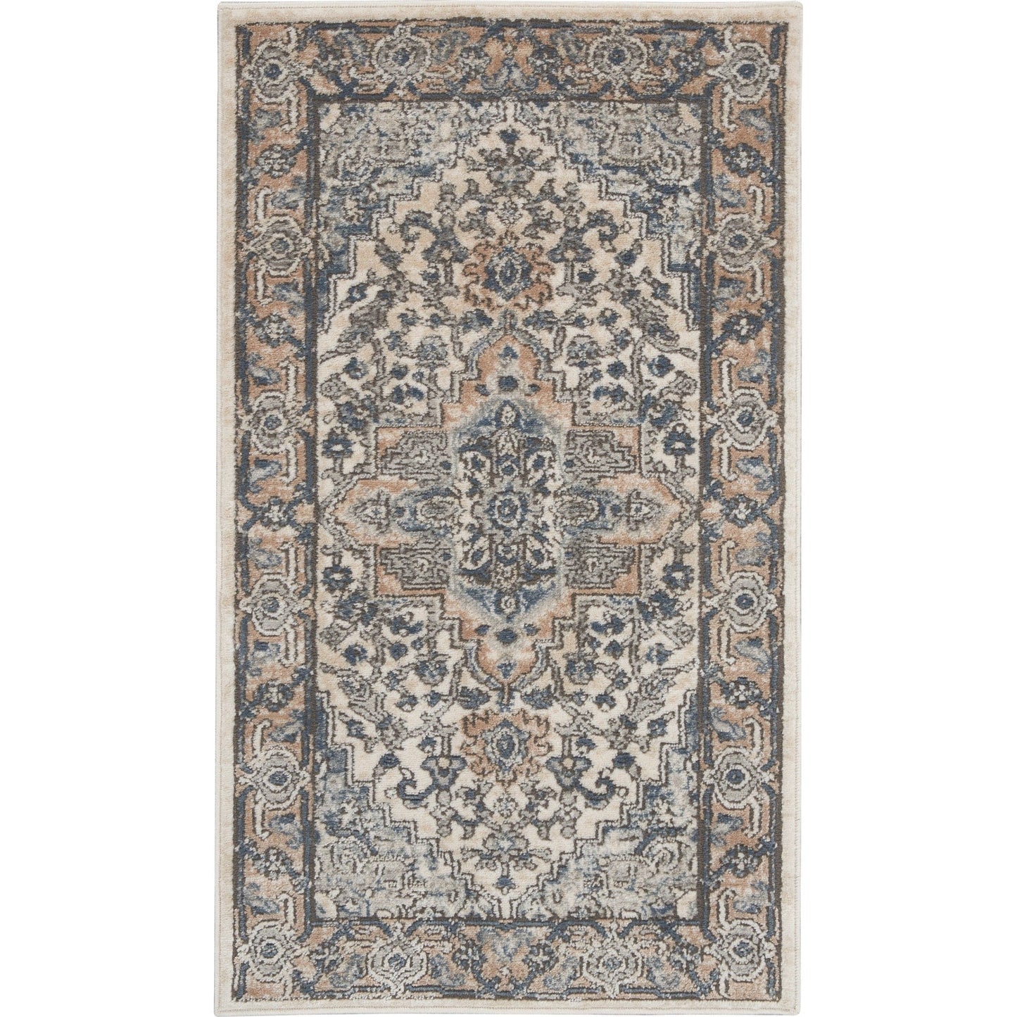 Nourison Concerto Classic Persian Medallion Area Rug.