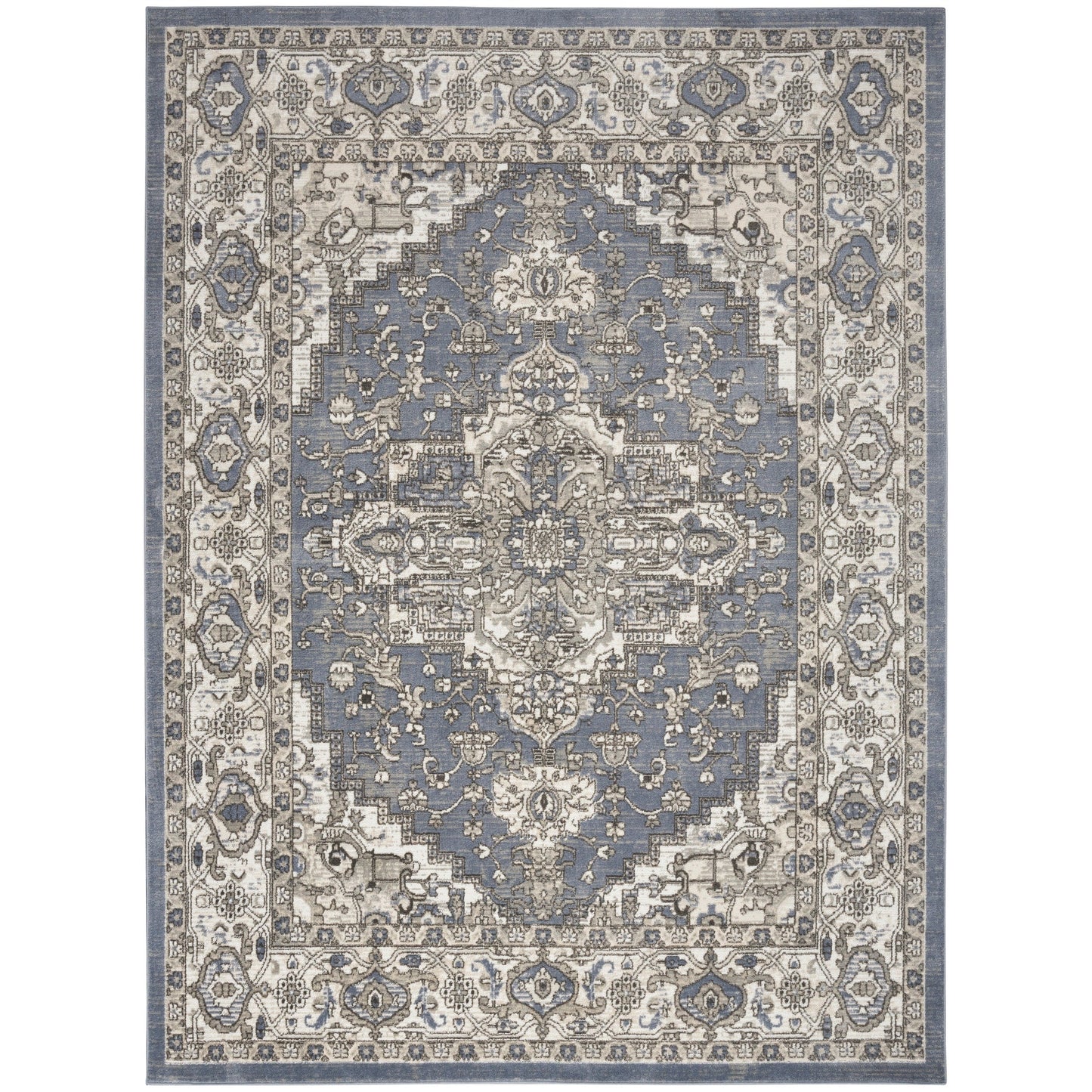 Nourison Concerto Classic Persian Medallion Area Rug.