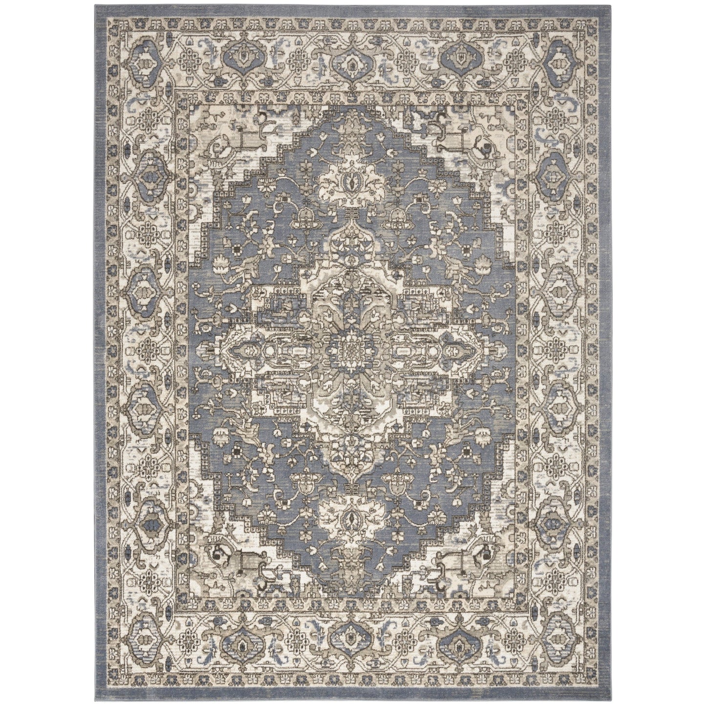 Nourison Concerto Classic Persian Medallion Area Rug.