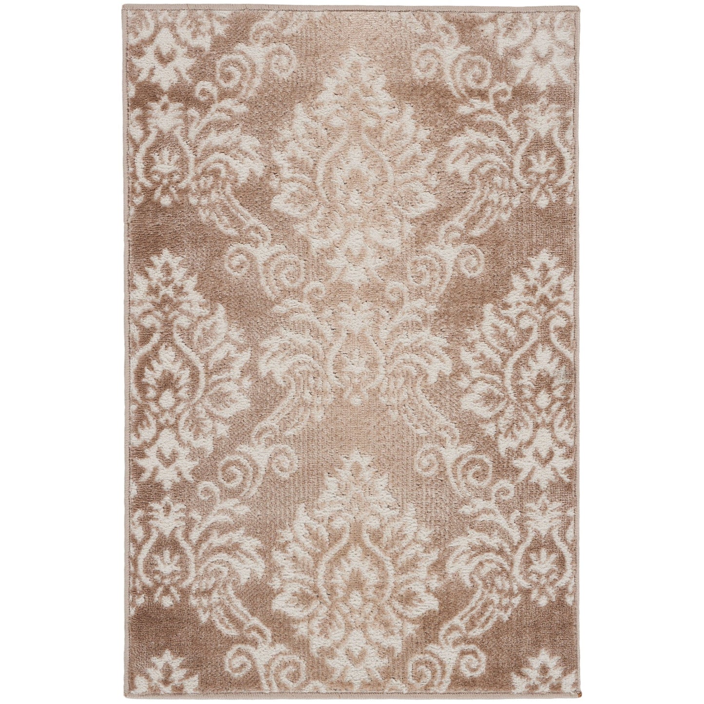 Nourison Elation Damask Pattern French Country Area Rug