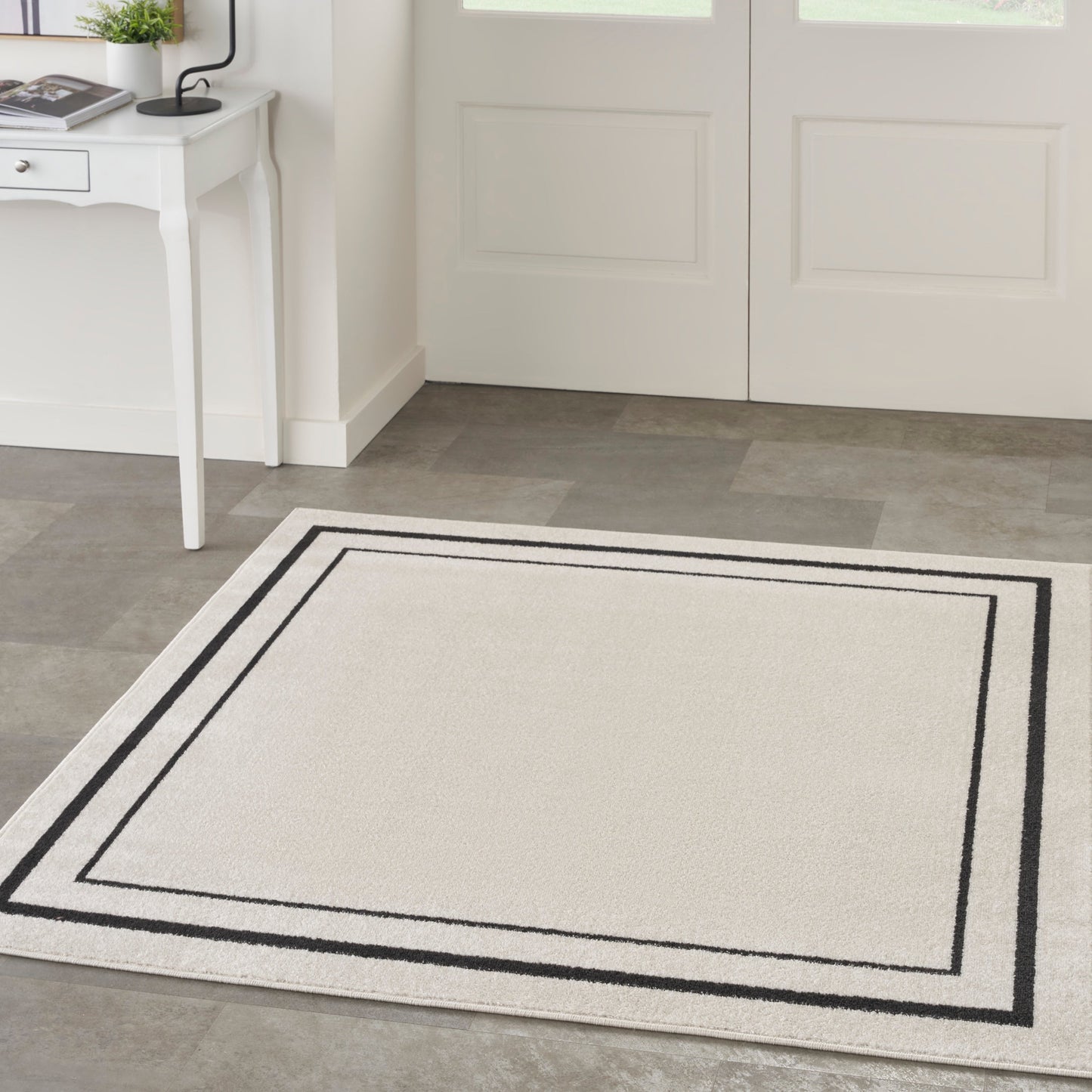 Nourison Essentials Indoor/Outdoor Solid Area Rug