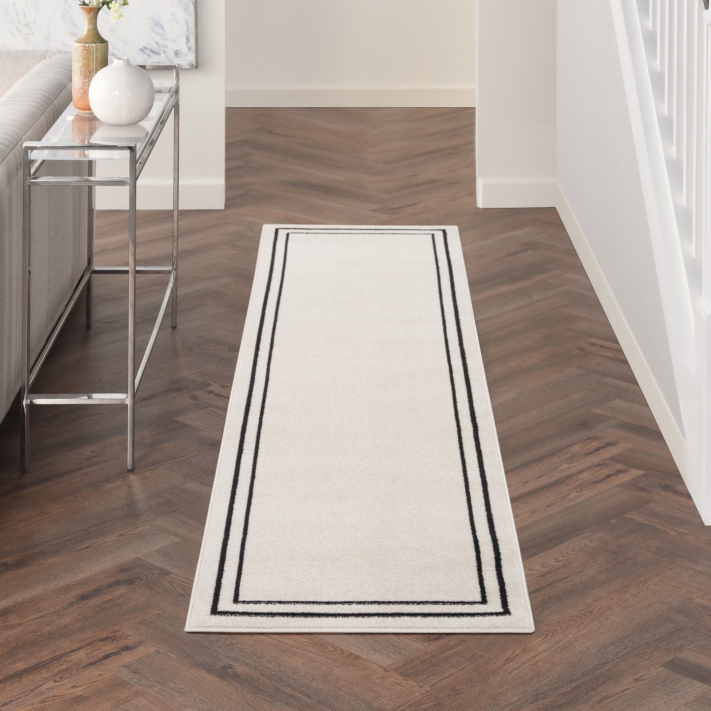 Nourison Essentials Indoor/Outdoor Solid Area Rug