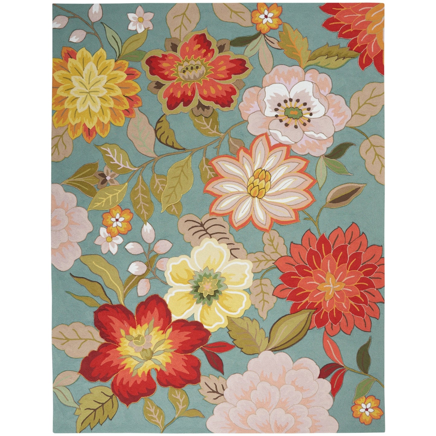 Nourison Fantasy Floral Wildflowers Area Rug
