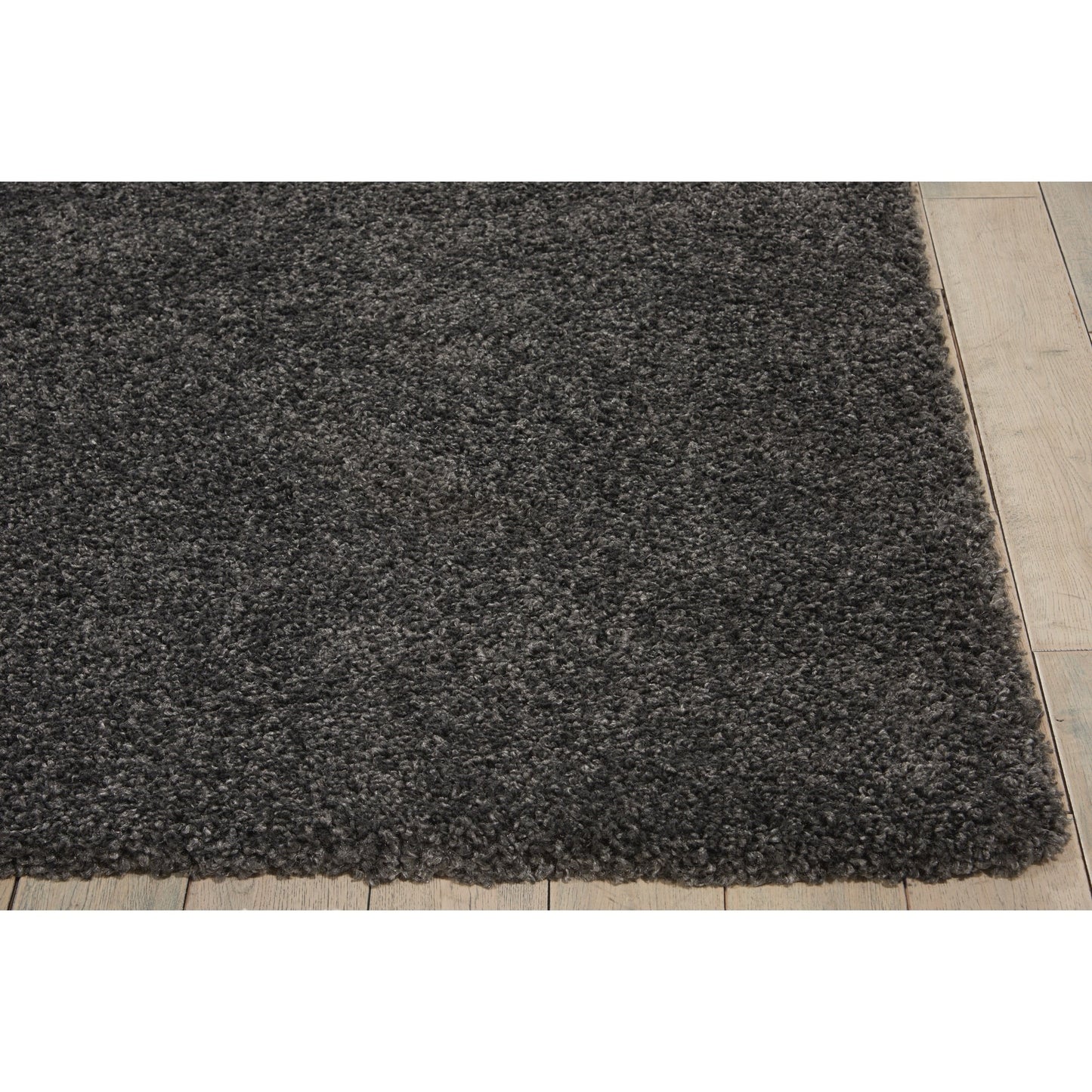 Nourison Malibu Shag Modern Plush Solid Area Rug
