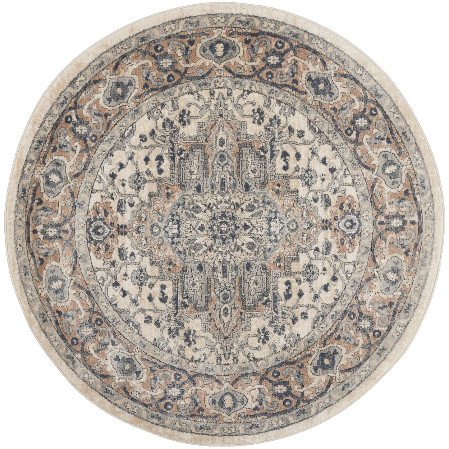 Nourison Quarry Indoor only Persian Area Rug.