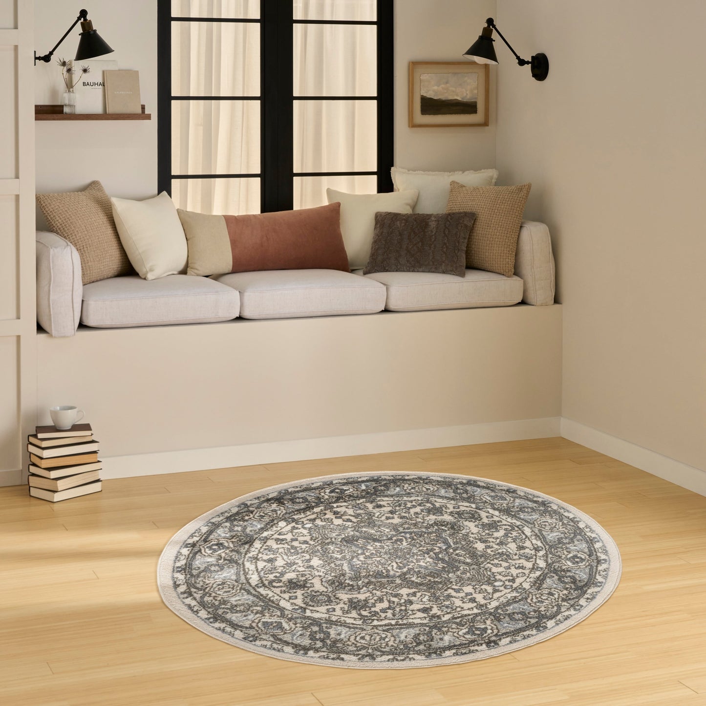 Nourison Quarry Indoor only Persian Area Rug.