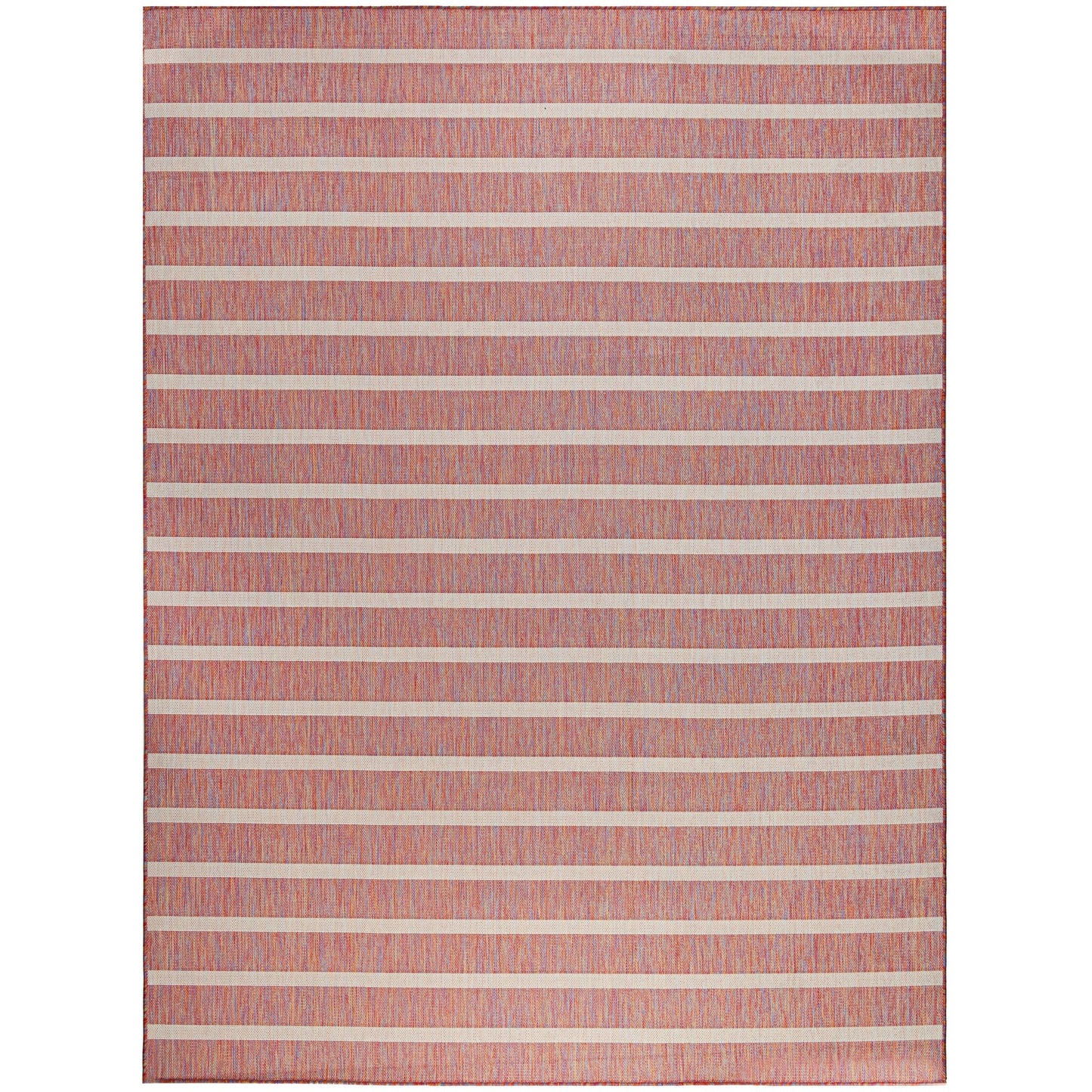 Nourison Selerno Indoor/Outdoor Striped Area Rug.