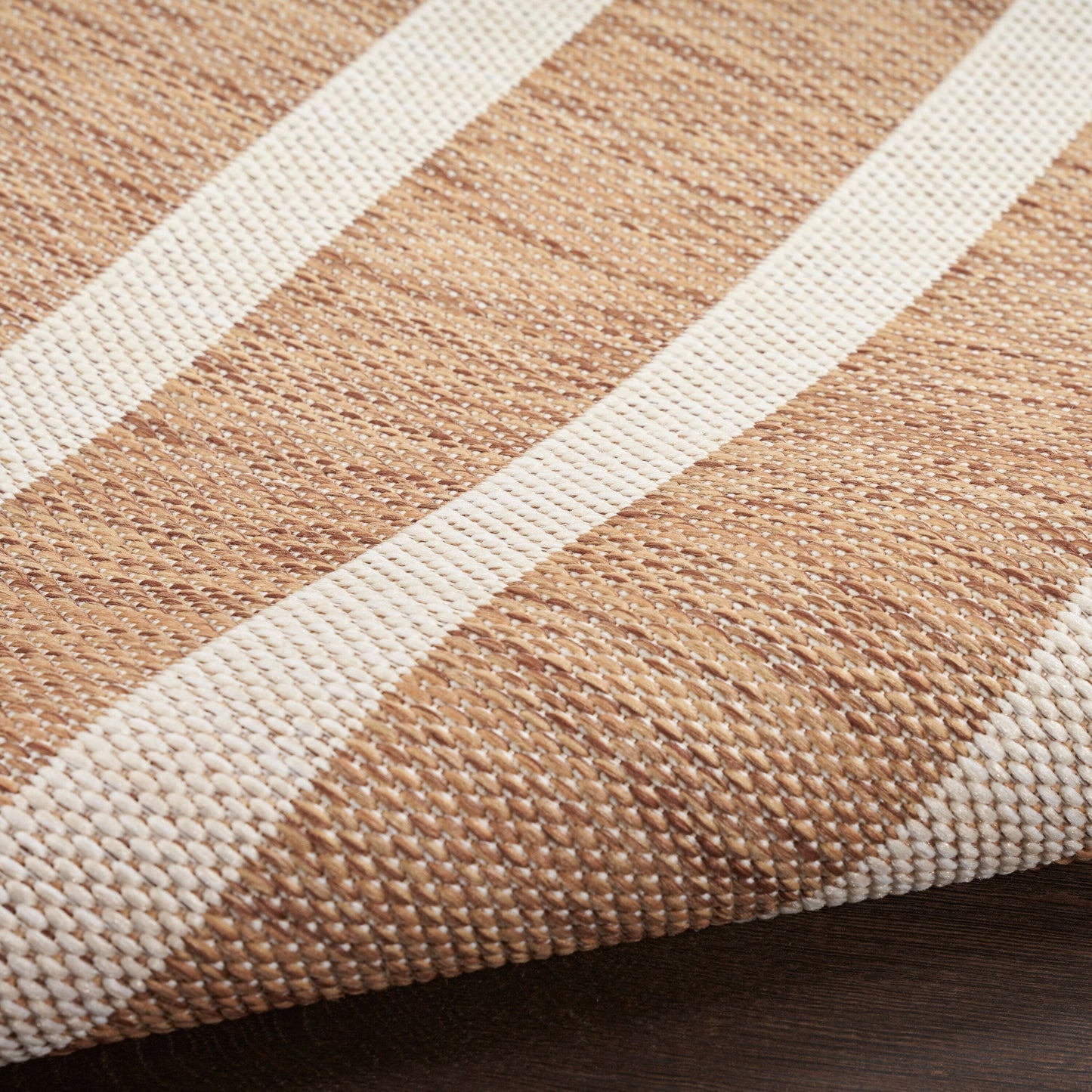 Nourison Selerno Indoor/Outdoor Striped Area Rug.