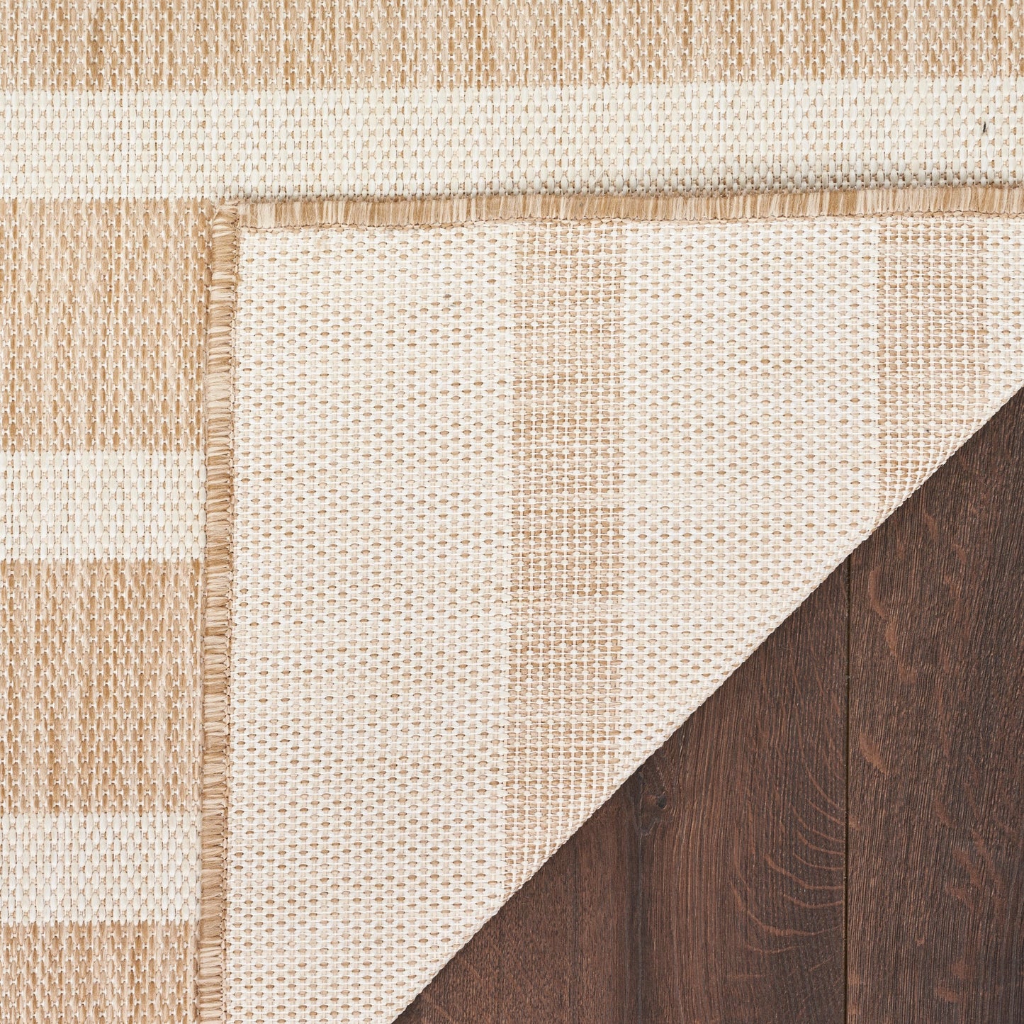 Nourison Selerno Indoor/Outdoor Striped Area Rug.