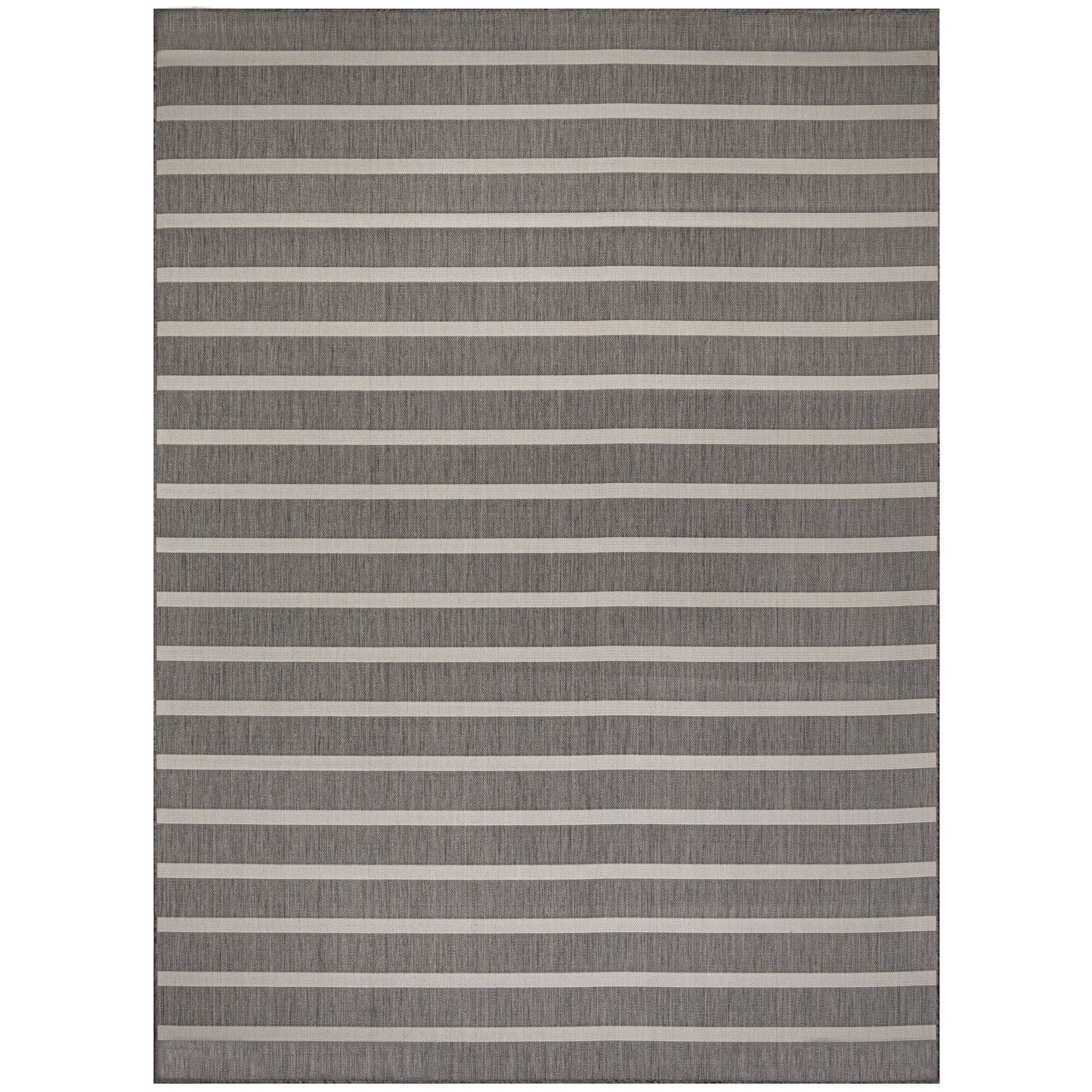 Nourison Selerno Indoor/Outdoor Striped Area Rug.
